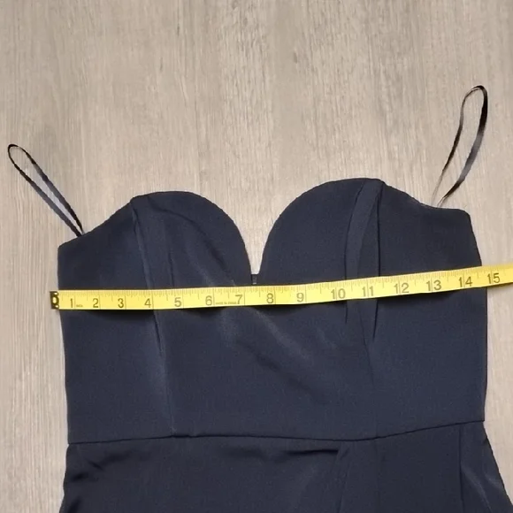 Shona Joy Midnight Strapless Dress - Picture 5 of 15